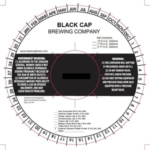 Black Cap Imperial General Gates Porter