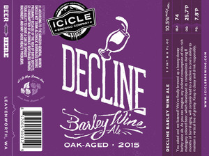 Decline Barley Wine Ale December 2015