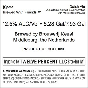 Kees Brewed With Friends #1
