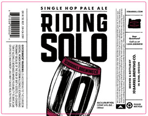 10 Barrel Brewing Co. Riding Solo November 2015