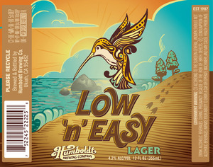 Humboldt Brewing Low 'n' Easy