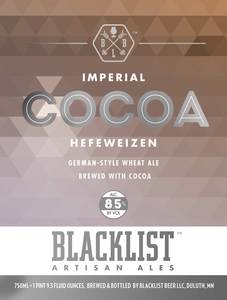 Blacklist Imperial Cocoa Hefeweizen