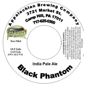 Appalachian Brewing Company Black Phantom