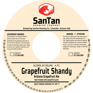 Grapefruit Shandy Arizona Grapefruit Ale