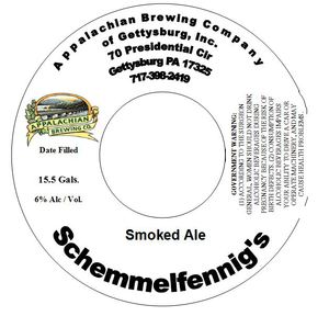 Appalachian Brewing Company Schimmelfinigs Smoked Ale November 2015