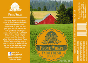 Big Barn Brewing Co Peone Wheat