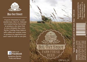 Big Barn Brewing Co Strong Oat Stout