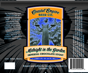 Coastal Empire Beer Co. Midnight In The Garden