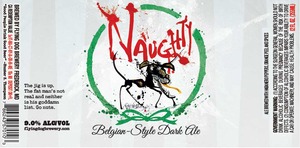 Flying Dog Naughty Belgian Style Dark Ale November 2015