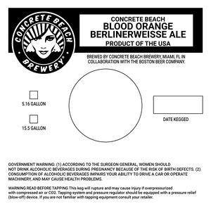 Concrete Beach Blood Orange Berlinerweisse