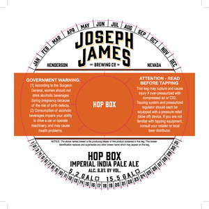 Joseph James Brewing Co., Inc. Hop Box