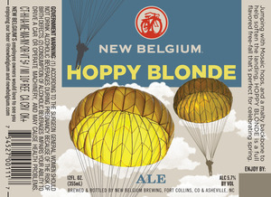 New Belgium Brewing Hoppy Blonde