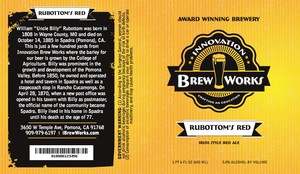 Innovation Brew Works Rubottoms Red