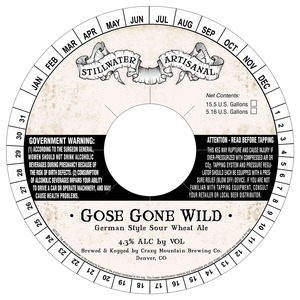 Stillwater Artisanal Gose Gone Wild