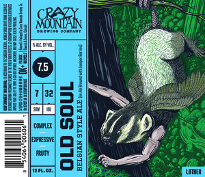 Crazy Mountain Brewing Company Old Soul December 2015