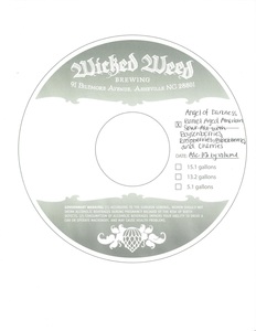 Wicked Weed Brewing Angel Of Darkness
