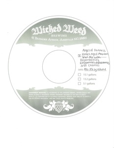 Wicked Weed Brewing Angel Of Darkness December 2015