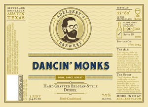 Adelbert's Brewery Dancin' Monks December 2015