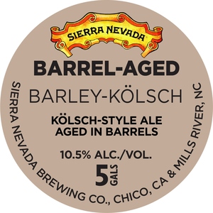 Sierra Nevada Barrel-aged Barley-kolsch December 2015