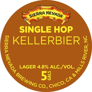 Sierra Nevada Single Hop Kellerbier December 2015