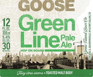 Goose Island Beer Co. Goose Green Line Pale
