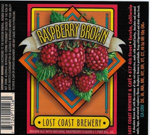 Lost Coast Brewery Raspberry Brown Ale