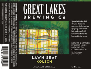 The Great Lakes Brewing Co. Lawn Seat December 2015