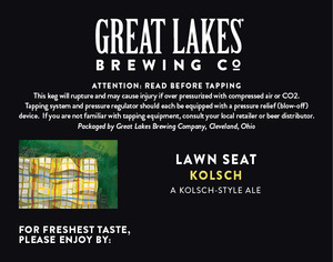 The Great Lakes Brewing Co. Lawn Seat December 2015