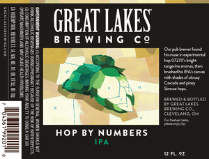 The Great Lakes Brewing Co. Hop By Numbers