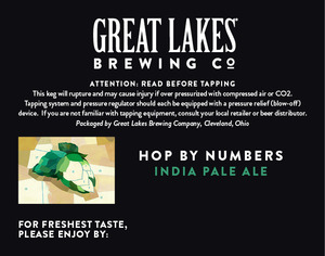 The Great Lakes Brewing Co. Hop By Numbers