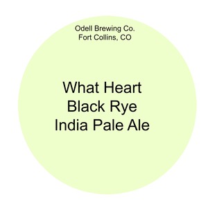Odell Brewing Co. What Heart