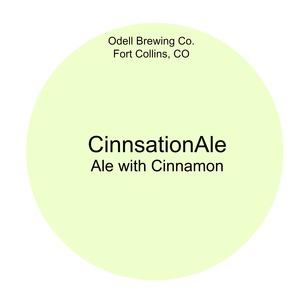 Odell Brewing Co. Cinnsationale