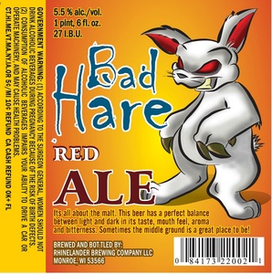 Bad Hare Red December 2015