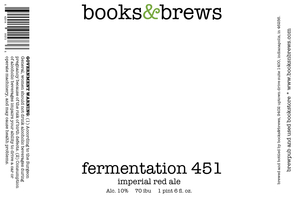 Books & Brews Fermentation 451