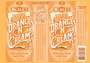 Mcale's Hard Orange N Cream November 2015