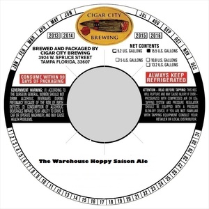 The Warehouse Hoppy Saison 