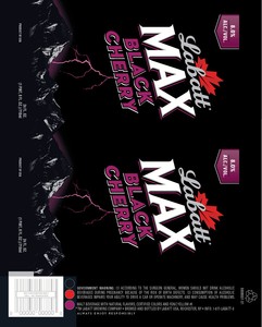 Labatt Max Black Cherry