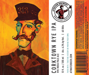 Atwater Brewery Corktown Rye IPA December 2015