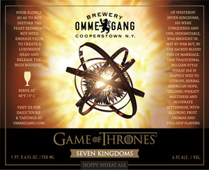 Ommegang Seven Kingdoms December 2015