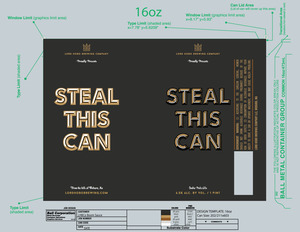 Lord Hobo Brewing Company Steal This Can