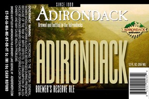 Adirondack Brewer's Reserve Ale