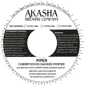 Akasha Brewing Company Piper