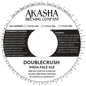 Akasha Brewing Company Doublecrush