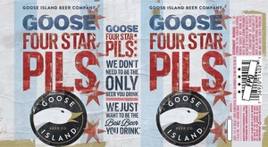 Goose Island Beer Co. Goose Four Star Pils December 2015