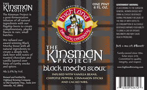 Highland Brewing Co. The Kinsman Project Black Mocha