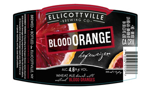 Ellicottville Brewing Company Blood Orange Hefeweizen