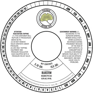 Perennial Artisan Ales Bluestem December 2015