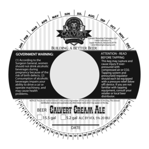 Calvert Brewing Company Calvert Cream Ale