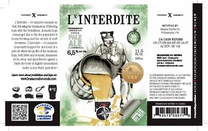 Brasseurs Du Monde L' Interdite 60 Min IPA