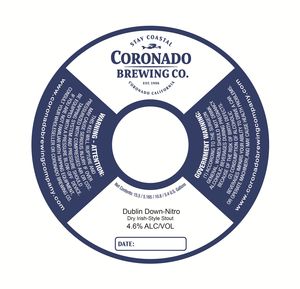Coronado Brewing Company Dublin Down-nitro
